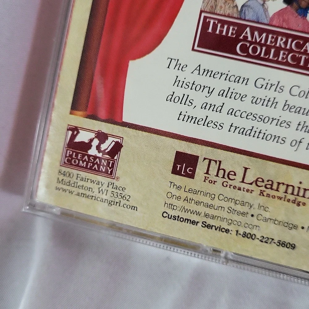 The American Girls Premiere Computer Game 2 disc 1997 vintage learning company